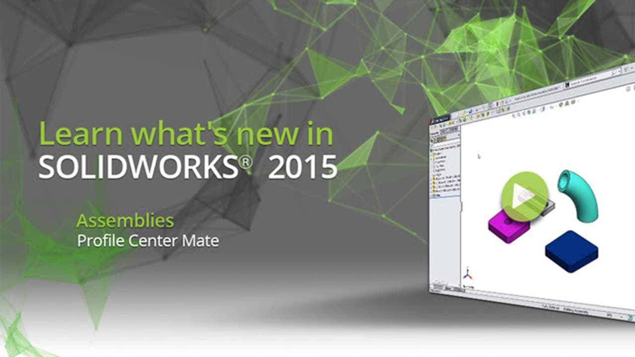 solidworks profile center mate tutorial