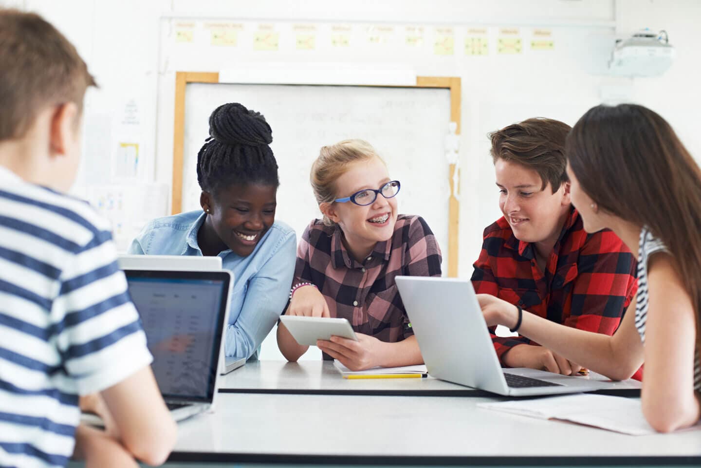 Engineering students in classroom