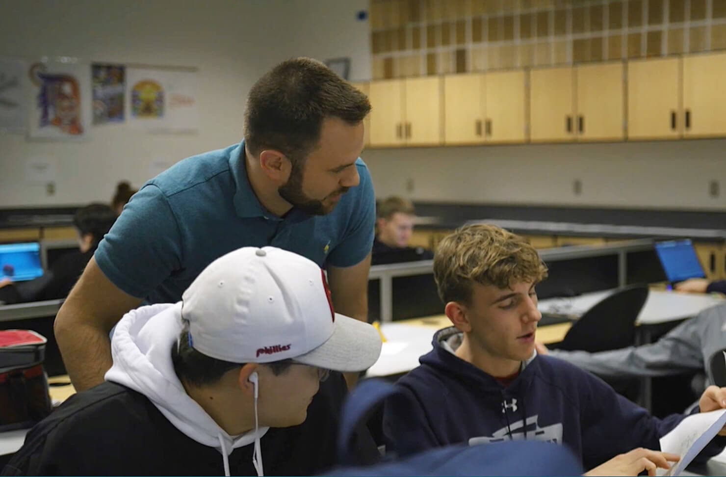 Michigan students learning Onshape
