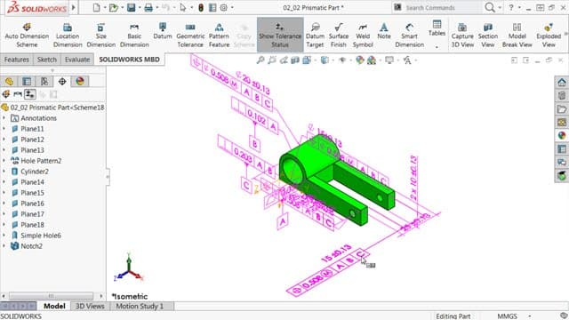 solidworks mbd course