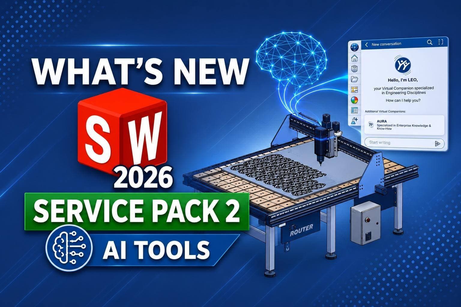 SOLIDWORKS AI Tools – New in SP2