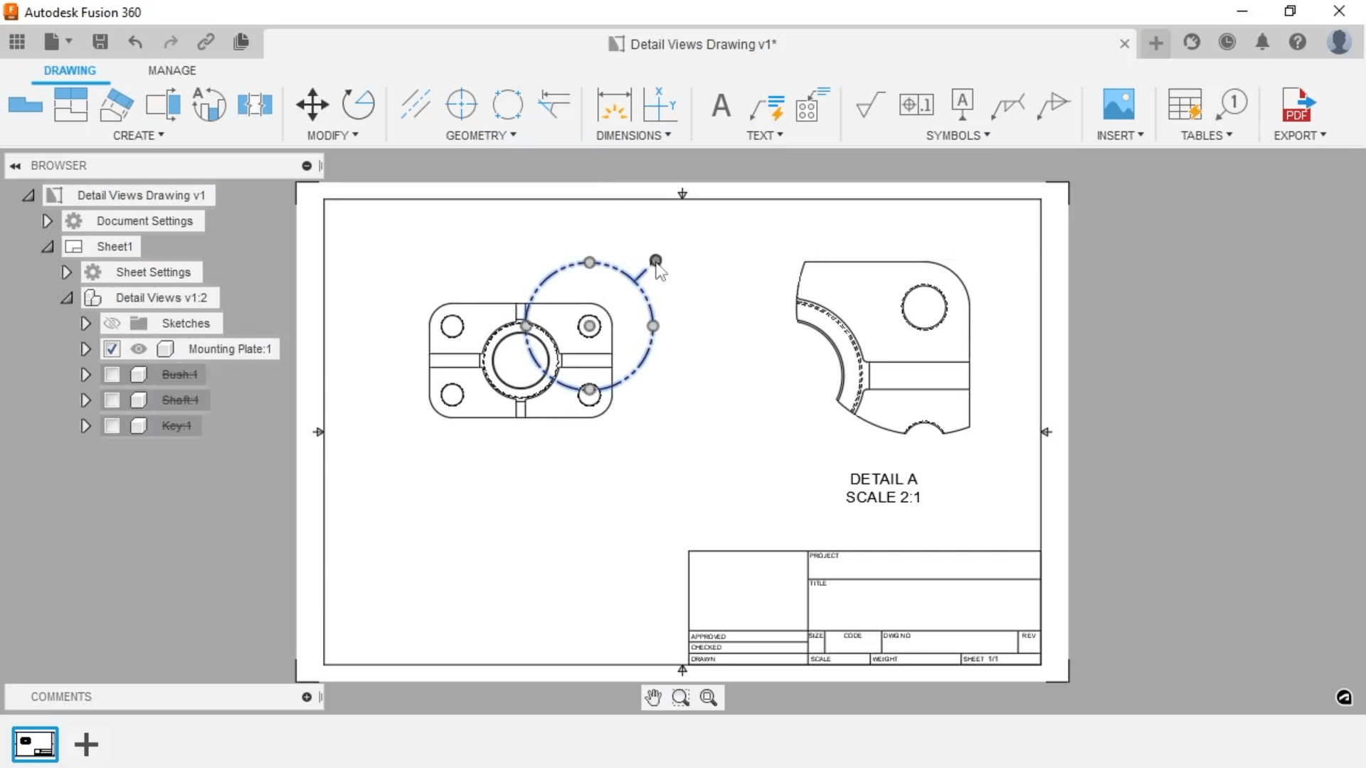 Fusion 360 Drawings