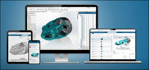 The cloud-connected version automatically includes access to browser-based 3DEXPERIENCE tools 